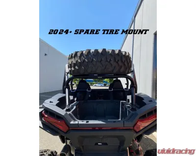 Factory UTV Dual Clamp Spare Tire Mount Polaris RZR XP - XP1KDCSTM