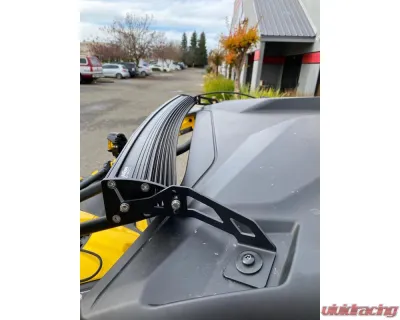 Factory UTV Light Bar Brackets Can-Am Maverick R - MAVRLBB