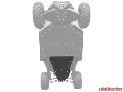 Factory UTV UHMW Rear Skid Plate 3/8" without X-Brace Can-Am Maverick X3 2017-2021 - MX338RDF