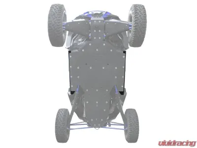 Factory UTV UHMW Rock Sliders 3/8" Install with Factory UTV Skid Plate Polaris RZR XP Turbo 2016-2021 - XP1KSldr-38-3