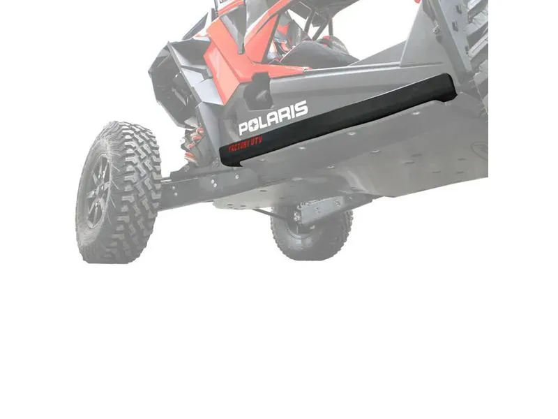 Factory UTV UHMW Rock Sliders 3/8" Install with Factory UTV Skid Plate Polaris RZR XP Turbo 2016-2021 - XP1KSldr-38-3
