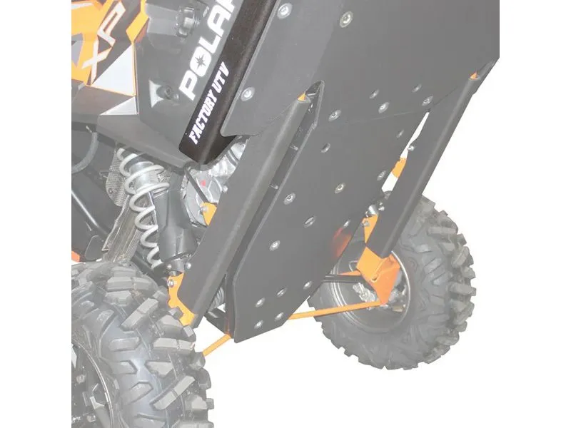 Factory UTV UHMW Rock Sliders 1/2" Install with Factory UTV Skid Plate Polaris XP 1000 2024+ - XP1KSldr-12-24+