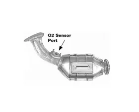 CARB Compliant Direct Fit OBDII Manifold Converter Toyota 4Runner Front 3.4L V6