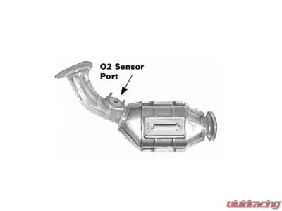 CARB Compliant Direct Fit OBDII Manifold Converter Toyota 4Runner Front 3.4L V6 - 910053