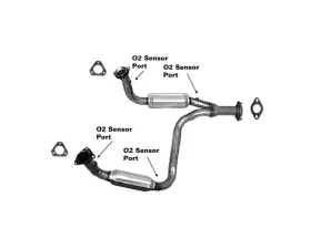 CARB Compliant Direct Fit OBDII Converter Center