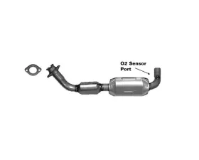 CARB Compliant Direct Fit OBDII Converter Ford E-150 Left Center 4.2L V6