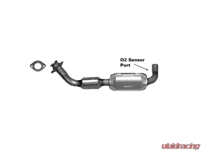 CARB Compliant Direct Fit OBDII Converter Ford E-150 Left Center 4.2L V6 - 912613