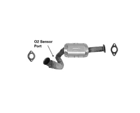 CARB Compliant Direct Fit OBDII Converter Left Center
