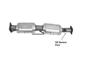 CARB Compliant Direct Fit OBDII Converter Ford Ranger Center 1996-1997