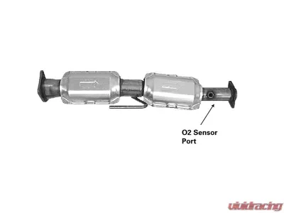 CARB Compliant Direct Fit OBDII Converter Ford Ranger Center 1996-1997 - 914816