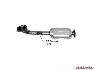 CARB Compliant Direct Fit OBDII Converter Toyota 4Runner Center 1996-1998 3.4L V6 - 919023