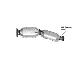 CARB Compliant Direct Fit OBDII Converter Ford Explorer Center 1995-1998 4.0L V6