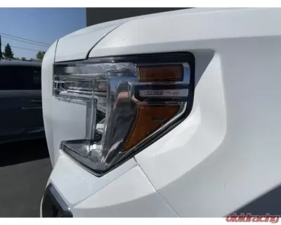 ADV Fiberglass Bumper Caps GMC Sierra 1500 AT4 | Denali 2019-2021 - AFC 172-AT4BC