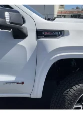 ADV Fiberglass 4" Flare 2" Rise Fender Liners GMC Sierra 1500 AT4 | Denali 2019-2021                                     - AFC 172-L - Image 2