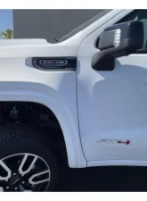 ADV Fiberglass 4" Flare 2" Rise Fender Liners GMC Sierra 1500 AT4 | Denali 2019-2021                                     - AFC 172-L - Image 2
