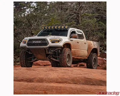 ADV Fiberglass Bumper Caps Toyota Tacoma 2016-2023 - AFC 156-FE