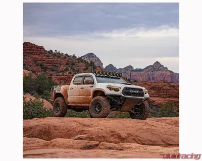 ADV Fiberglass Bumper Caps Toyota Tacoma 2016-2023 - AFC 156-FE