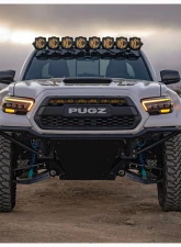 ADV Fiberglass Bumper Caps Toyota Tacoma 2016-2023                                     - AFC 156-FE - Image 15