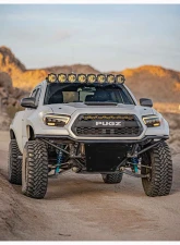 ADV Fiberglass Bumper Caps Toyota Tacoma 2016-2023                                     - AFC 156-FE - Image 2
