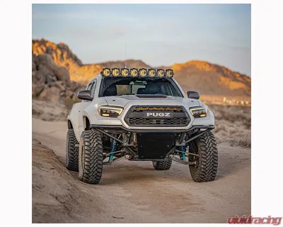 ADV Fiberglass Bumper Caps Toyota Tacoma 2016-2023 - AFC 156-FE