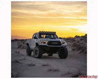 ADV Fiberglass Bumper Caps Toyota Tacoma 2016-2023 - AFC 156-FE