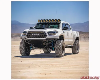 ADV Fiberglass Bumper Caps Toyota Tacoma 2016-2023 - AFC 156-FE