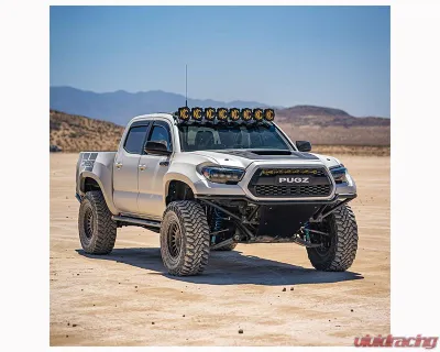 ADV Fiberglass Bumper Caps Toyota Tacoma 2016-2023 - AFC 156-FE