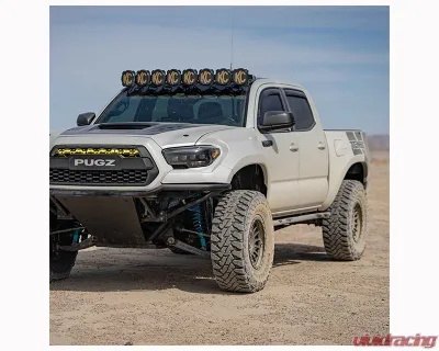 ADV Fiberglass Bumper Caps Toyota Tacoma 2016-2023 - AFC 156-FE
