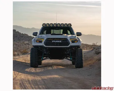 ADV Fiberglass Bumper Caps Toyota Tacoma 2016-2023 - AFC 156-FE
