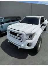 ADV Fiberglass Hood GMC Sierra 2019-2021                                     - AFC 174 - Image 3