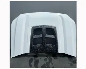 ADV Fiberglass Forged Carbon Fiber Hood GMC Sierra 2019-2021