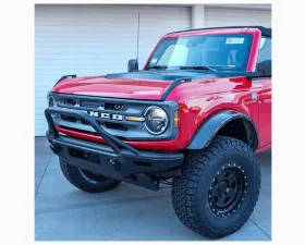 ADV Fiberglass Carbon Fiber Vents Hood Ford Bronco 2021-2024