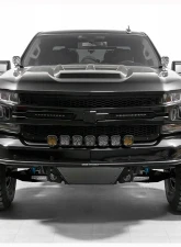 ADV Fiberglass Bumper Caps/Fender Extensions Chevrolet Silverado 2019-2023                                     - AFC 180-BC - Image 2