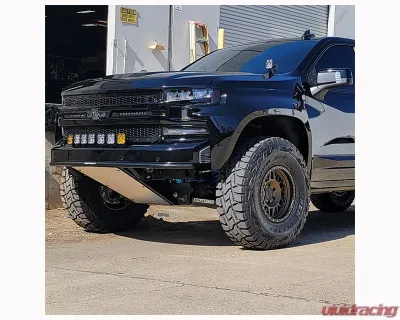 ADV Fiberglass Bumper Caps/Fender Extensions Chevrolet Silverado 2019-2023 - AFC 180-BC