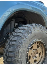 ADV Fiberglass 2" Flare 1" Rise Fender Liners (For AFC 183) Ford Bronco 2021-2024                                     - AFC 183-L - Image 2