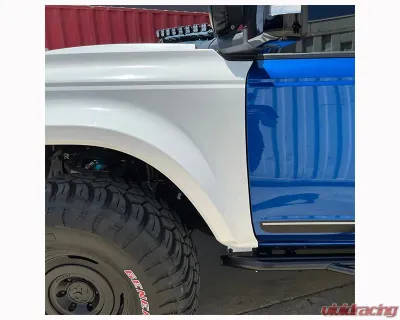 ADV Fiberglass 2" Flare 1" Rise Fenders Ford Bronco 2021-2024 - AFC 183