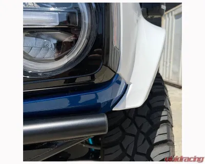 ADV Fiberglass 2" Flare 1" Rise Fenders Ford Bronco 2021-2024 - AFC 183