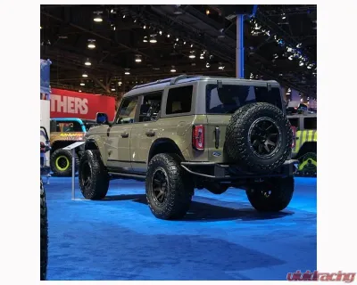 ADV Fiberglass 2" Flare 1" Rise Rear Quarter Kit (w/ Door Caps/Rear Panels/Rear Caps) Ford Bronco 2021-2024 - AFC 184