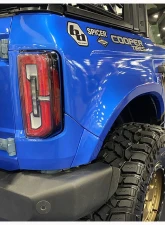 ADV Fiberglass 2" Flare 1" Rise Rear Quarter Kit (w/ Door Caps/Rear Panels/Rear Caps) Ford Bronco 2021-2024                                     - AFC 184 - Image 10