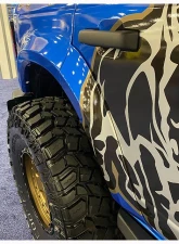 ADV Fiberglass 2" Flare 1" Rise Rear Quarter Kit (w/ Door Caps/Rear Panels/Rear Caps) Ford Bronco 2021-2024                                     - AFC 184 - Image 11