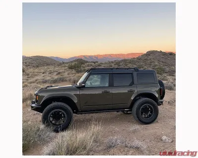 ADV Fiberglass 2" Flare 1" Rise Rear Quarter Kit (w/ Door Caps/Rear Panels/Rear Caps) Ford Bronco 2021-2024 - AFC 184