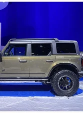 ADV Fiberglass 2" Flare 1" Rise Rear Quarter Kit (w/ Door Caps/Rear Panels/Rear Caps) Ford Bronco 2021-2024                                     - AFC 184 - Image 4