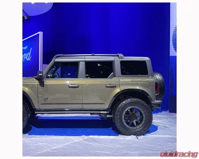 ADV Fiberglass 2" Flare 1" Rise Rear Quarter Kit (w/ Door Caps/Rear Panels/Rear Caps) Ford Bronco 2021-2024 - AFC 184
