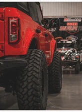 ADV Fiberglass 2" Flare 1" Rise Rear Quarter Kit (w/ Door Caps/Rear Panels/Rear Caps) Ford Bronco 2021-2024                                     - AFC 184 - Image 8
