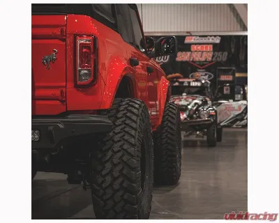 ADV Fiberglass 2" Flare 1" Rise Rear Quarter Kit (w/ Door Caps/Rear Panels/Rear Caps) Ford Bronco 2021-2024 - AFC 184