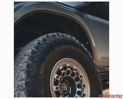 ADV Fiberglass 5" Flare 1" Rise Fender Liners (For AFC 185) Ford Bronco 2021-2024 - AFC 185-L