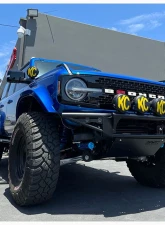 ADV Fiberglass 5" Flare 1" Rise Rear Quarter Kit (w/ Door Caps/Rear Panels/Rear Caps) Ford Bronco 2021-2024                                     - AFC 186 - Image 19