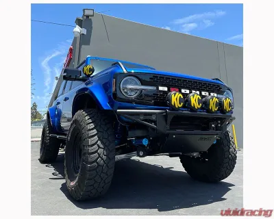 ADV Fiberglass 5" Flare 1" Rise Rear Quarter Kit (w/ Door Caps/Rear Panels/Rear Caps) Ford Bronco 2021-2024 - AFC 186