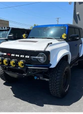 ADV Fiberglass 5" Flare 1" Rise Rear Quarter Kit (w/ Door Caps/Rear Panels/Rear Caps) Ford Bronco 2021-2024                                     - AFC 186 - Image 12