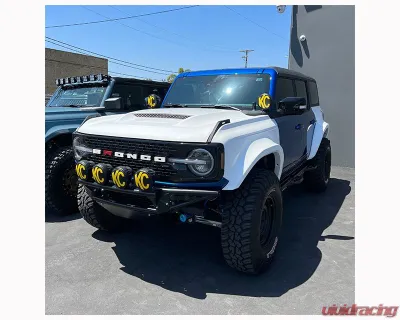 ADV Fiberglass 5" Flare 1" Rise Rear Quarter Kit (w/ Door Caps/Rear Panels/Rear Caps) Ford Bronco 2021-2024 - AFC 186